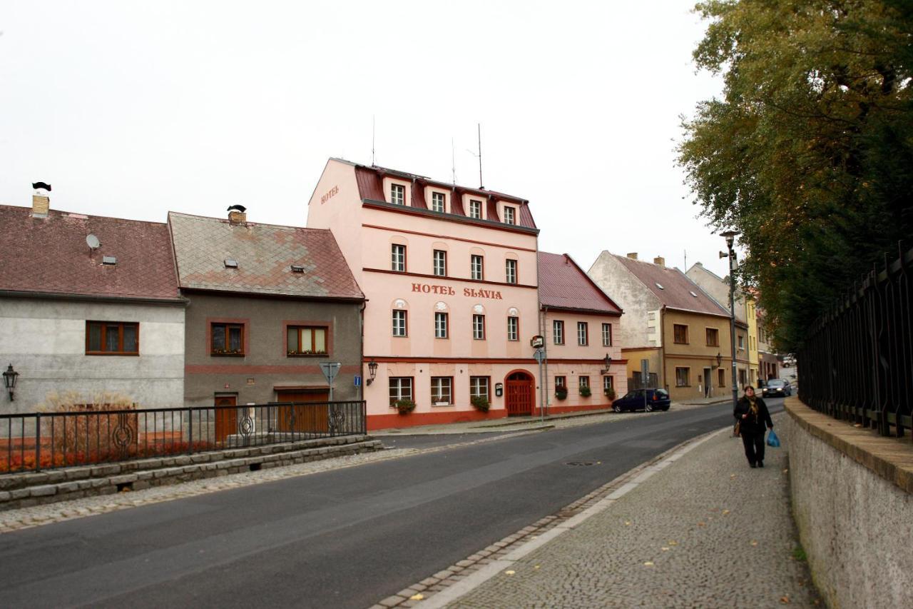 Hotel Slavie Klášterec nad Ohří Kültér fotó
